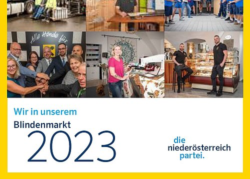 Gemeindekalender 2023 im Dezember in Verteilung  Volkspartei Blindenmarkt